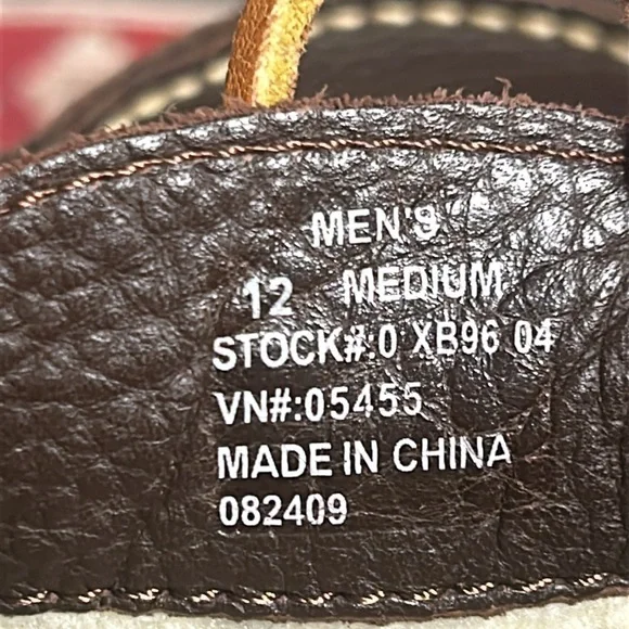 L.L. Bean Brown Leather Men's Loafers - Picture 4 of 4